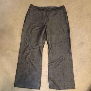 Alfani linen blend trousers